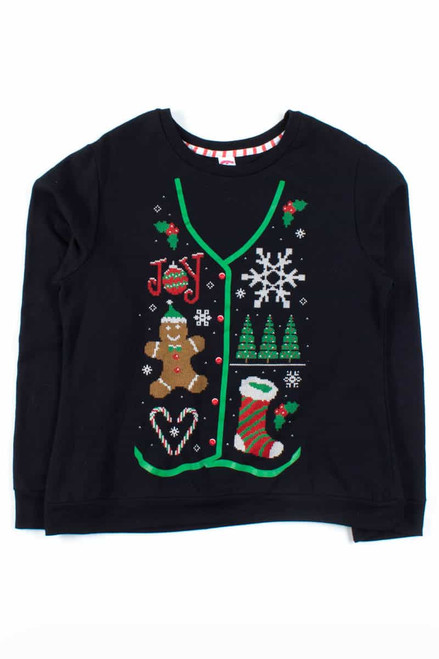 Black Ugly Christmas Sweatshirt 51902