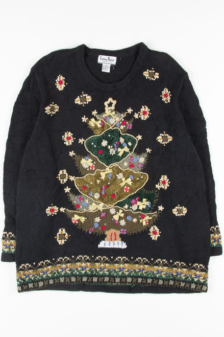Black Ugly Christmas Pullover 51587