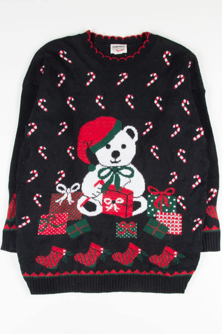 Black Ugly Christmas Pullover 52063