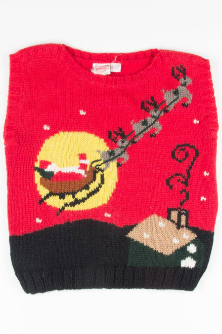 Red Ugly Christmas Vest 51782