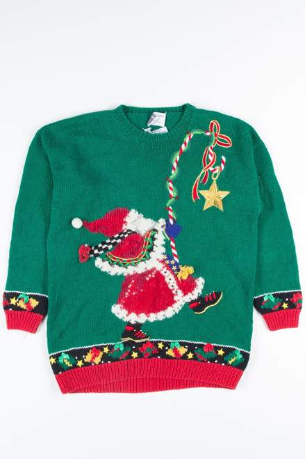 Green Ugly Christmas Pullover 52311