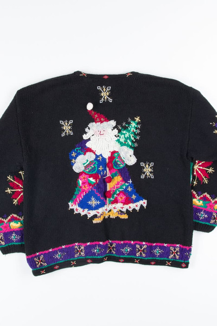 Black Ugly Christmas Cardigan 52263