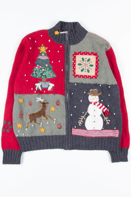 Multicolor Ugly Christmas Cardigan 51925