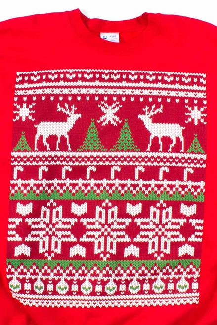 Red Ugly Christmas Sweatshirt 51842
