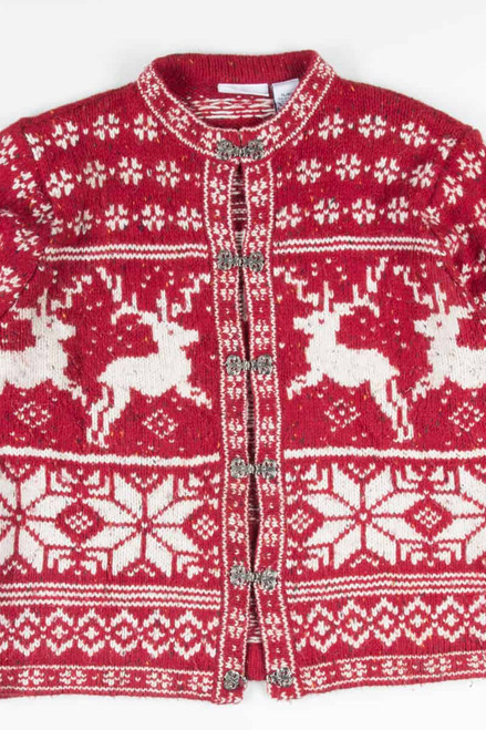 Red Ugly Christmas Cardigan 52190