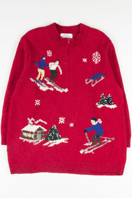 Red Ugly Christmas Pullover 52141