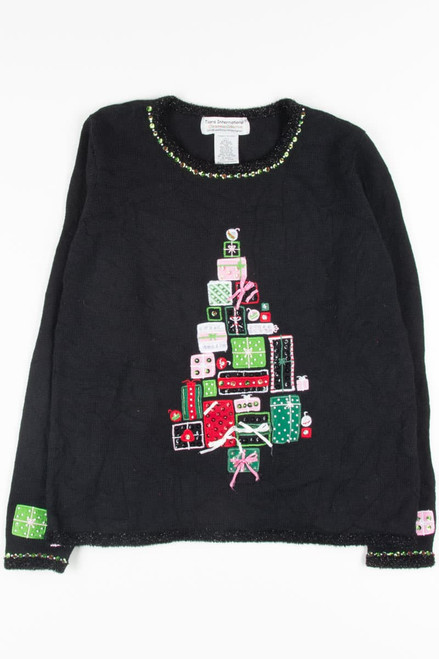 Black Ugly Christmas Pullover 52673