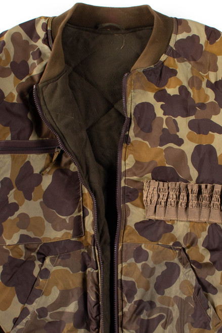 Reversible Camouflage Winter Jacket