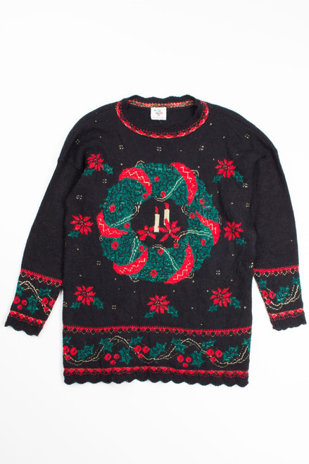 Black Ugly Christmas Pullover 52706
