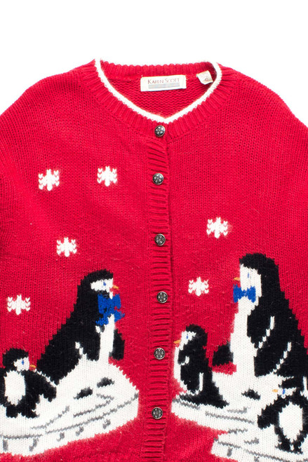 Red Ugly Christmas Cardigan 53045