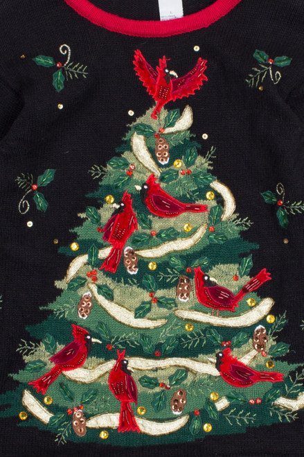 Black Ugly Christmas Pullover 52711