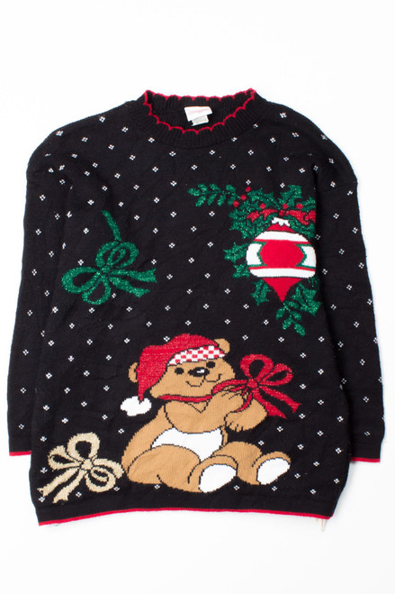 Black Ugly Christmas Pullover 52853