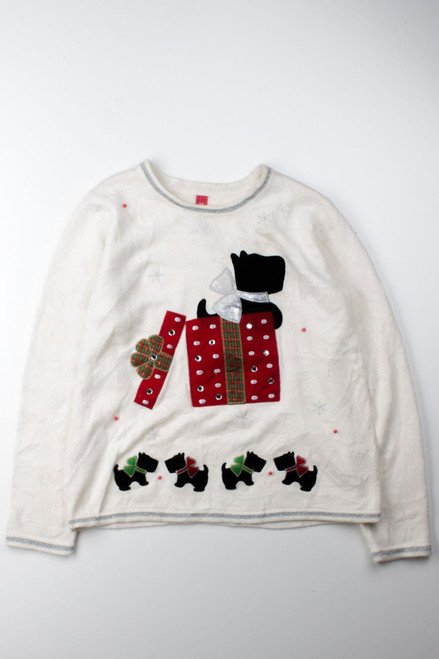 White Ugly Christmas Pullover 52904