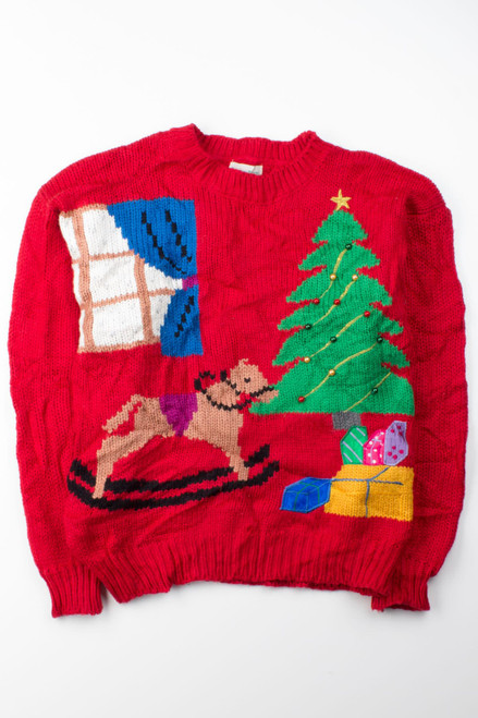 Red Ugly Christmas Pullover 52907