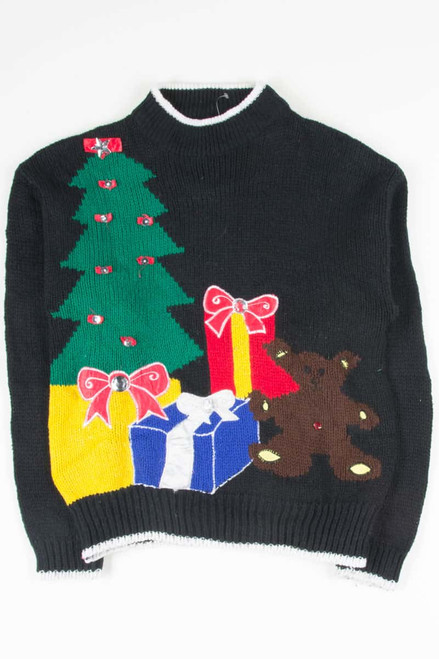 Black Ugly Christmas Pullover 53202