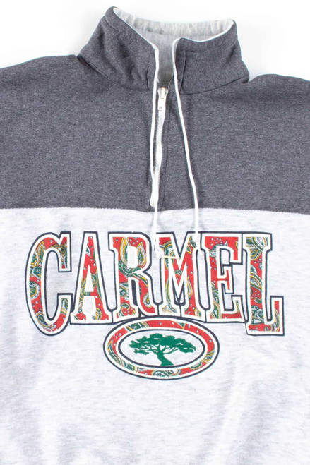 Carmel Zip Collar Sweatshirt