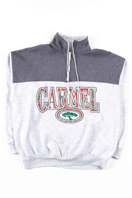 Carmel Zip Collar Sweatshirt