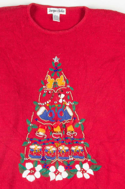 Red Ugly Christmas Pullover 53066