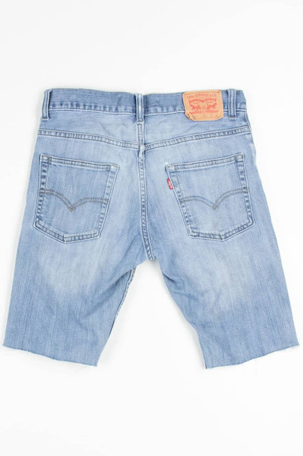 Levi's Light Wash Cut Off Denim Shorts (sz. 28) 1