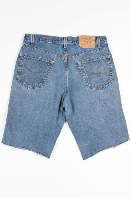 Levi's Medium Wash Cut Off Denim Shorts (sz. 34)