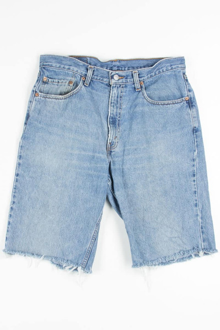 Levi's Medium Wash Cut Off Denim Shorts (sz. 35)