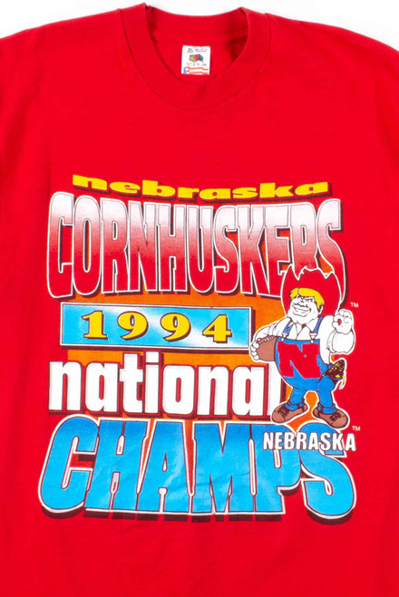 Nebraska Cornhuskers 1994 National Champs T-Shirt