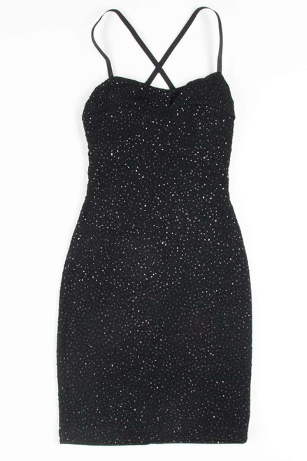 Little Black Sparkle Dress