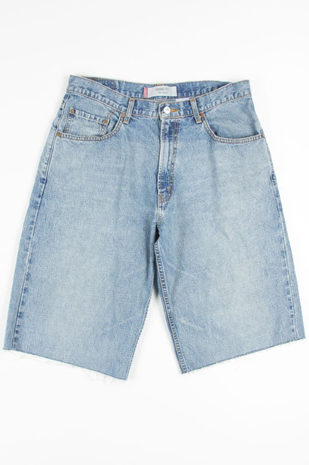 Levi's Stone Washed Cut Off Denim Shorts (sz. 33)