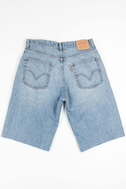 Levi's Stone Washed Cut Off Denim Shorts (sz. 33)