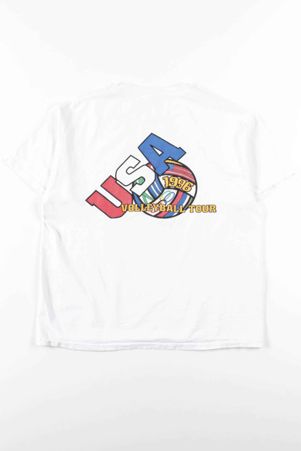 1996 USA Volleyball Tour T-Shirt
