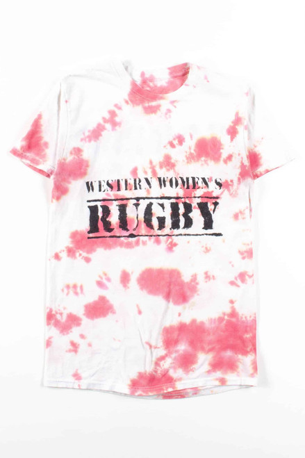 Western Women's Rugby Tie Dye T-Shirt