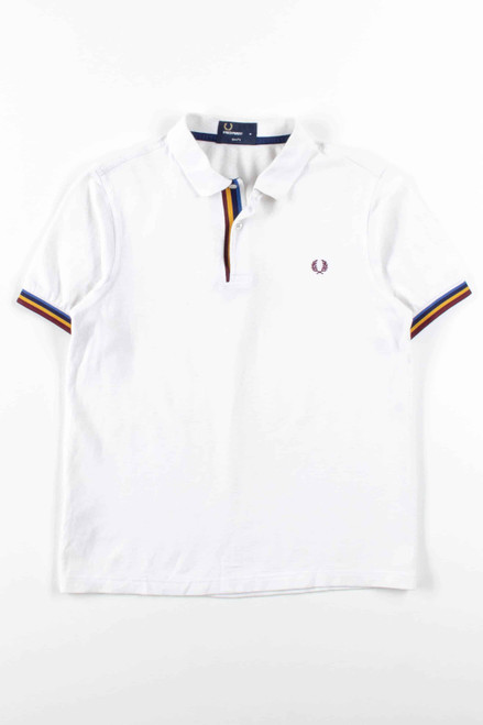 White Fred Perry Polo Shirt