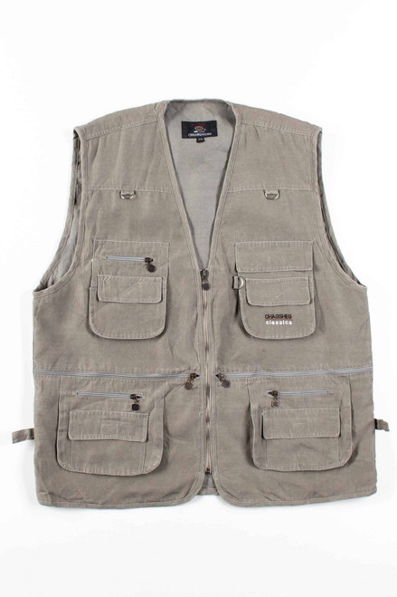 Olive Tan Cargo Vest