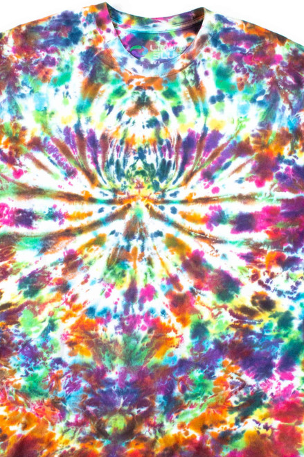 Dense Multicolor Tie Dye T-Shirt