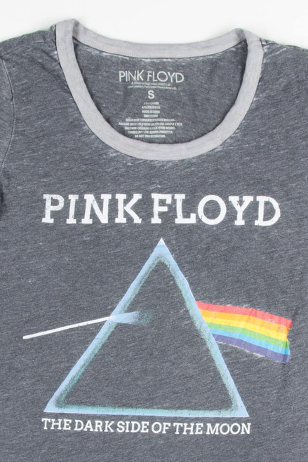 Burn Out Pink Floyd Ringer T-Shirt