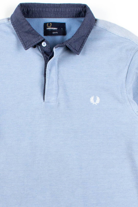 Light Blue Fred Perry Polo Shirt