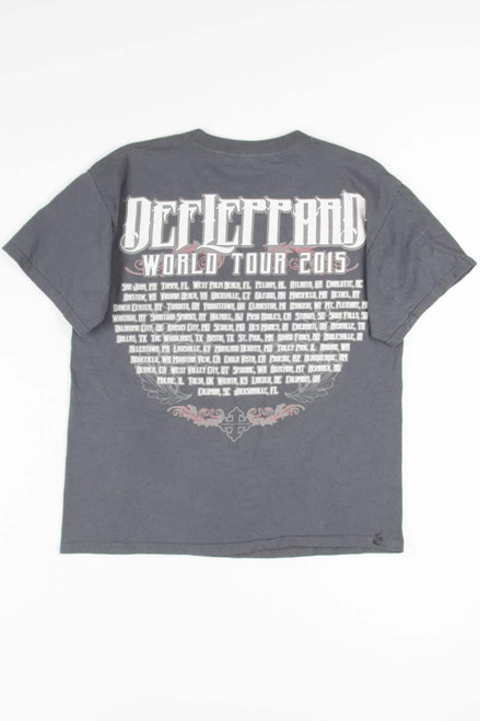 Def Leppard 2015 World Tour T-Shirt