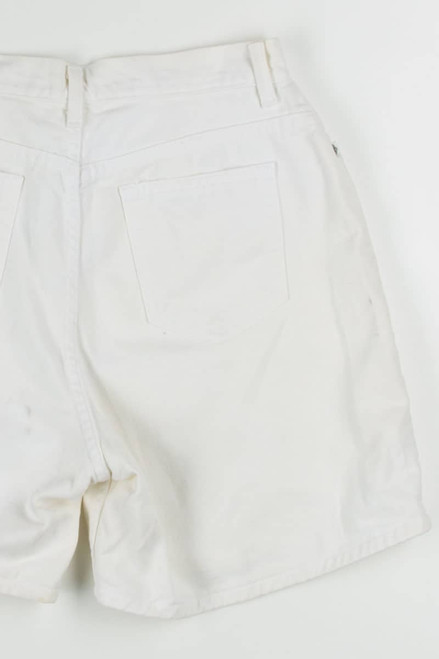 Cream Denim Shorts (sz. 12)