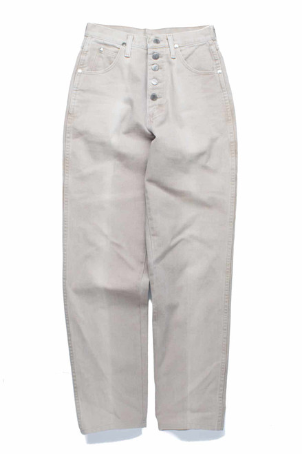 Tan Faded Wrangler High Waist Button Fly Jeans (sz. 5/6)