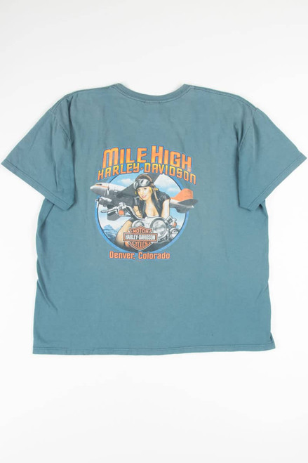 Pin-Up Girl Mile High Harley-Davidson T-Shirt