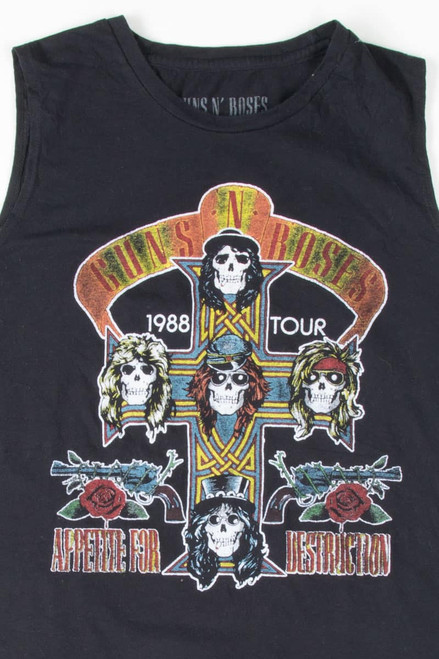 Guns N' Roses Appetite For Destruction Crop Top