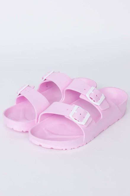 Pink Platform Foam Sandals - Ragstock.com