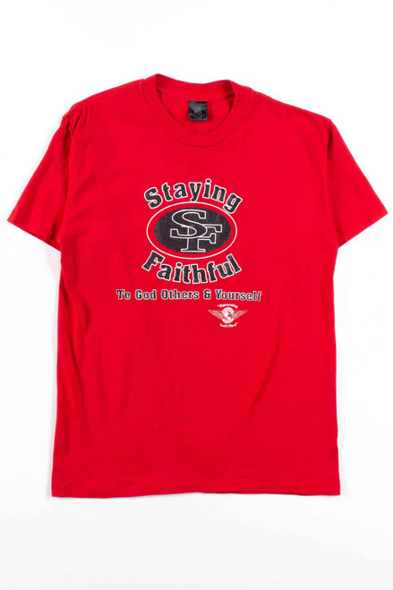 Staying Faithful Vintage T-Shirt