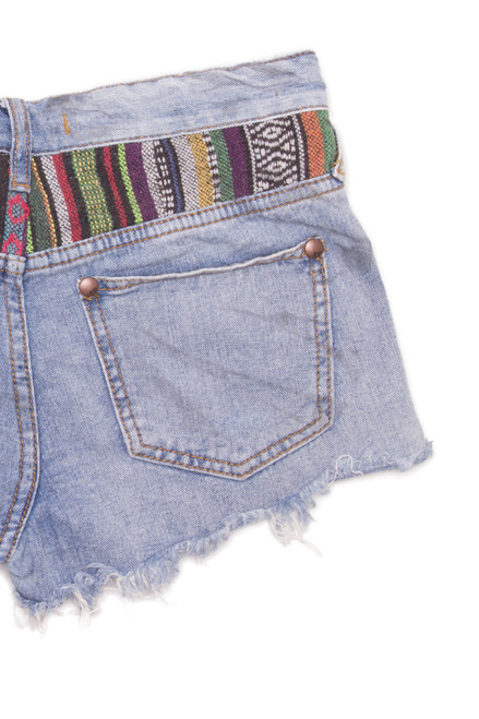 Cut Off Denim Shorts 70