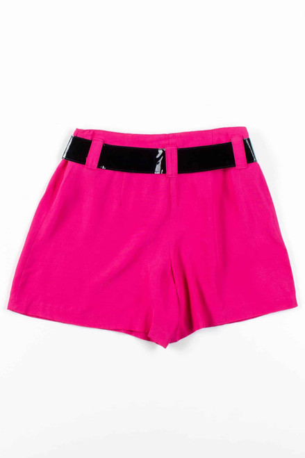 Fuschia Zip Up Shorts (sz. 7)