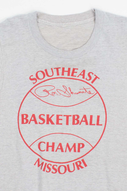 Missouri Basketball Champ Vintage T-Shirt (Single Stitch)