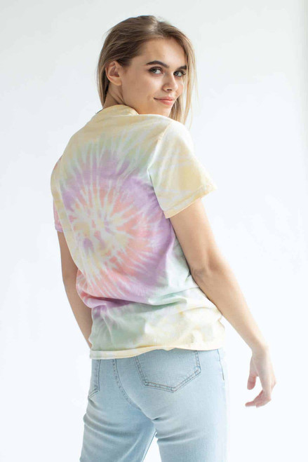 Zen Rainbow Tie Dye Shirt