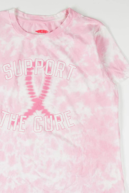 Support the Cure Breast Cancer Tie Dye T-Shirt