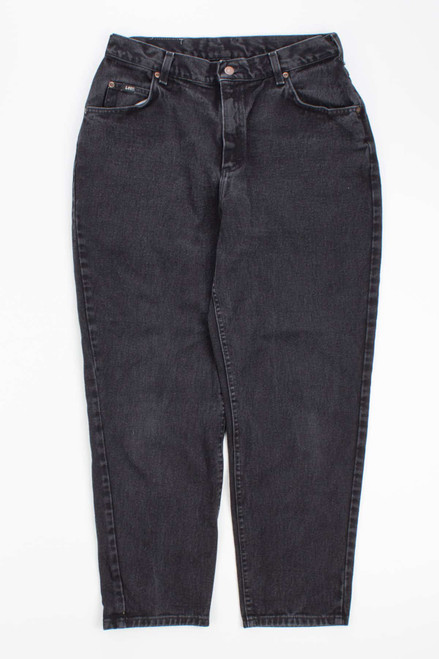 Washed Black Vintage Lee Jeans (30W 27L)