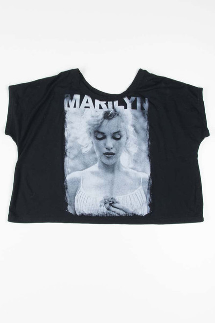 Marilyn Oversized Cropped T-Shirt